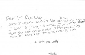Ruotolo Patient Card