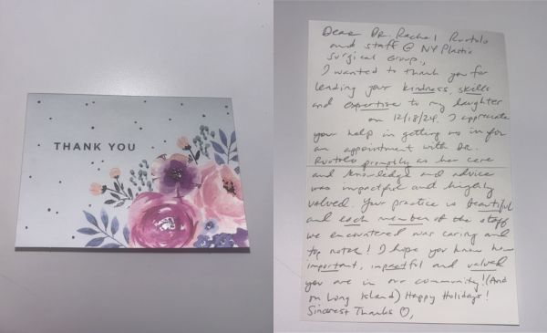 thank you card ruotolo