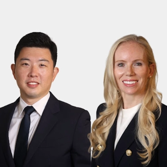 Samuel Kim MD and Catherine Calvert MD