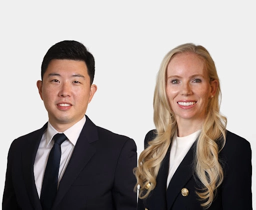 Samuel Kim MD and Catherine Calvert MD